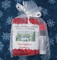 New England Berry 1.75oz Soap and Pomegranate Blackberry Lip Balm