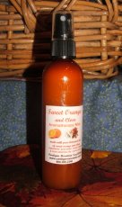Orange Clove Aromatherapy Mist 4 oz.